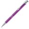 Ручка шариковая автоматическая "Beta BK" пурпурный/серебристый