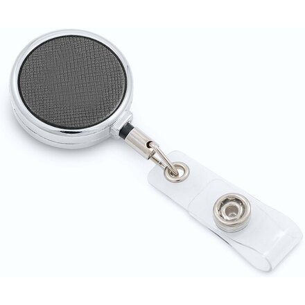 Ретрактор металлический "Favor", светло-серый