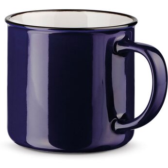 VERNON. Керамическая кружка 360мл, Темно-синий