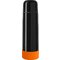 Термос "Picnic Bright To Go" с манжетой, черный/оранжевый