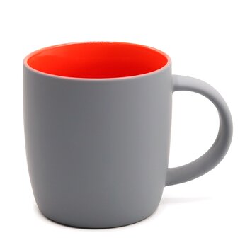 Кружка "Spring", серый/красный