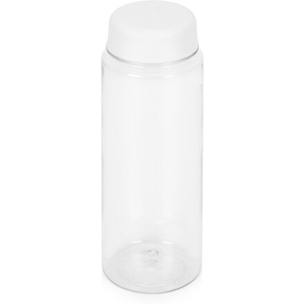Бутылка для воды "Candy" прозрачный/белый