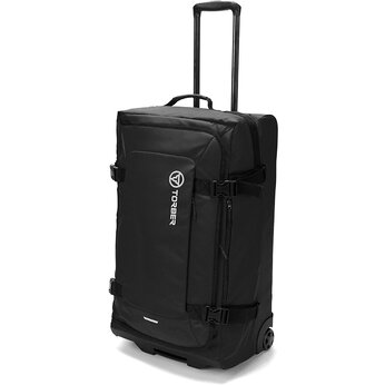 Сумка на колесах TORBER Mobi, чёрный, полиэстер 900D с PU покрытием, 70 х 41 х 28,5 см, 81 л, размер L