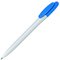 Ручка шариковая автоматическая "Bay BC" белый/светло-синий