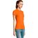 Рубашка-поло женская "Passion" 170, L, оранжевый