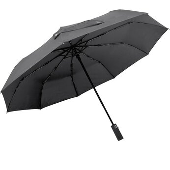 Зонт складной "Forest Lotus", темно-серый