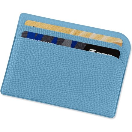 Футляр кредитных карт "Favor" голубой