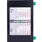 Календарь настольный "9511/" 2023-2024, черный/зеленый