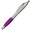 Ручка шариковая автоматическая "St.Peterburg" серебристый/фиолетовый