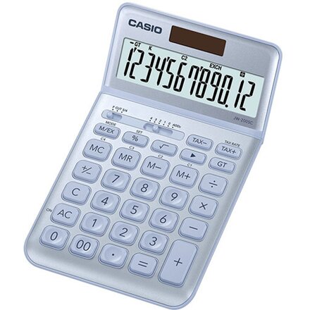 Калькулятор настольный "JW-200SC" голубой