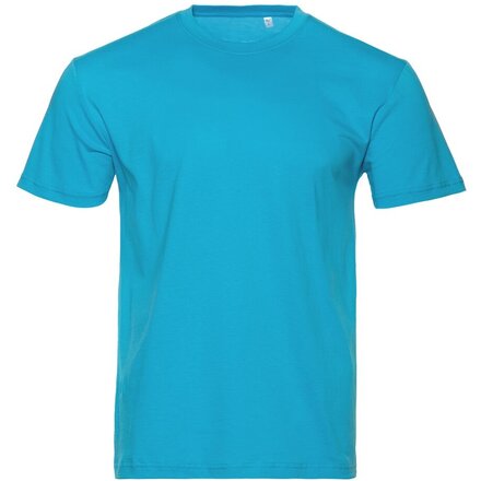 Футболка унисекс "STAN" 150, L, бирюзовый