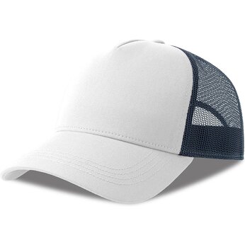 Бейсболка "RAPPER COTTON-S", белый/темно-синий