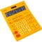 Калькулятор настольный "GR-12" оранжевый