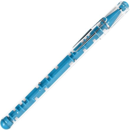 Ручка шариковая "Лабиринт" голубой