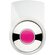 Ручка шариковая автоматическая "Dot GOM CB CR" софт-тач, розовый