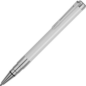 Ручка шариковая Waterman «Perspective Pure White CT M», белый/серебристый