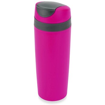 Кружка термическая "Лайт" фуксия/темно-серый