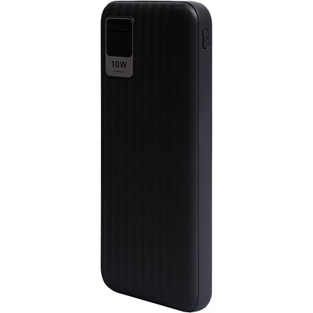 Зарядное устройство Power Bank "Wave 10" 10000 мАч, черный