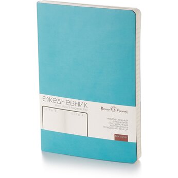 Ежедневник недатированный "Megapolis Flex" небесно-голубой