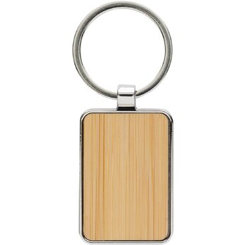 Брелок "P191.6809", серебристый/коричневый