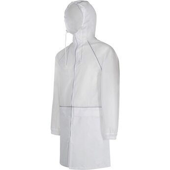 Дождевик "Sunshine" со светоотражающими кантами, белый, размер  XL/XXL, размер XL-2XL