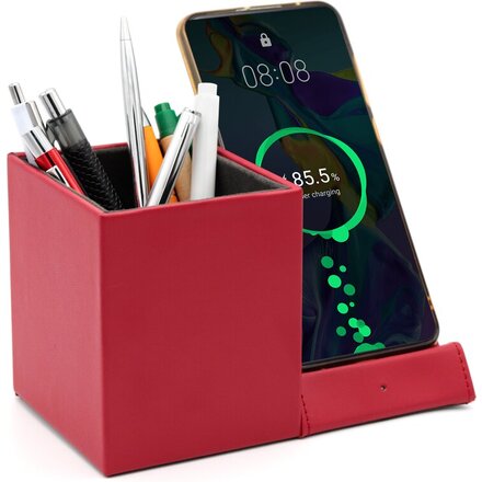 Органайзер с зарядным устройством "Elegans", красный