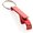 Брелок-открывалка "P191.7204", красный