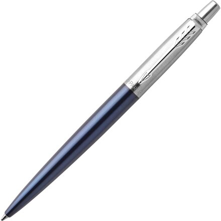 Ручка шариковая автоматическая "Parker Jotter Royal Blue CT" синий/серебристый