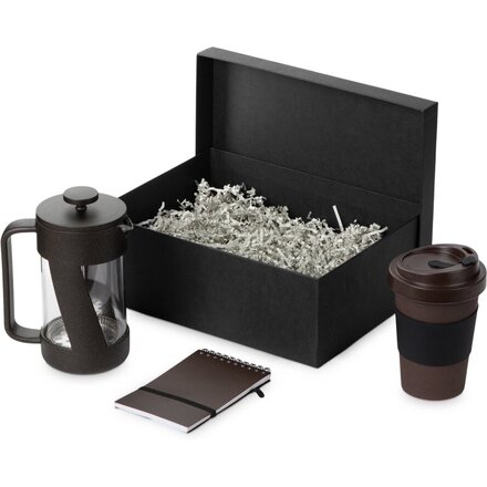 Подарочный набор «BeanBox» коричневый/черный