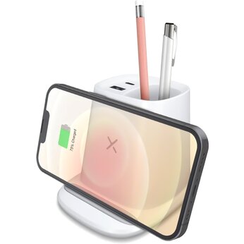 Беспроводное зарядное устройство "Limerick", белый