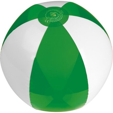 Мяч пляжный "Montepulciano" зеленый/белый