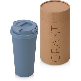 Термокружка Grant, 473мл, тубус, антрацит