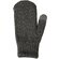 Варежки-рукавицы "Dunant", темно-серый меланж 431 C