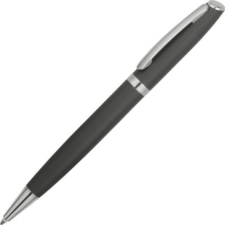 Ручка шариковая автоматическая "Flow" серый/серебристый