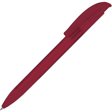 Ручка шариковая автоматическая "Challenger Clear SG" темно-красный
