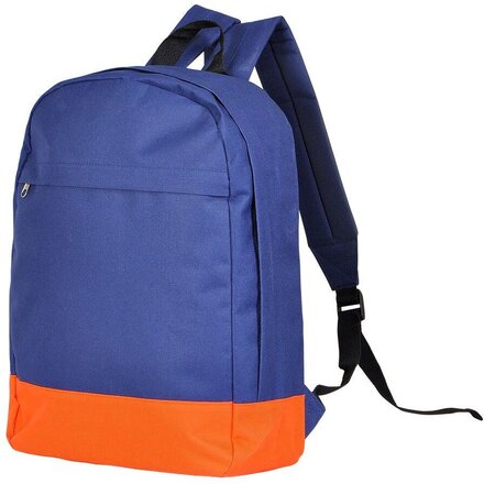 Рюкзак "Urban" синий/оранжевый