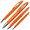 Ручка шариковая автоматическая "Fairfield" оранжевый