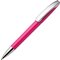 Ручка шариковая автоматическая "View C CR" розовый/серебристый