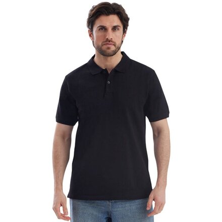 Рубашка поло «Dubai» мужская, черный, размер L