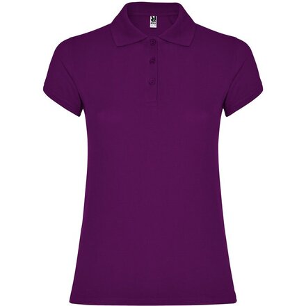 Рубашка-поло женская "Star" 200, S, фиолетовый