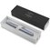 Перьевая ручка Parker Vector XL Silver Blue CT, цвет чернил blue, перо: F/M, в подарочной упаковке.