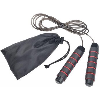 Скакалка "Activity" черный/красный