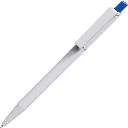 Ручка шариковая автоматическая "Xelo White" белый/синий
