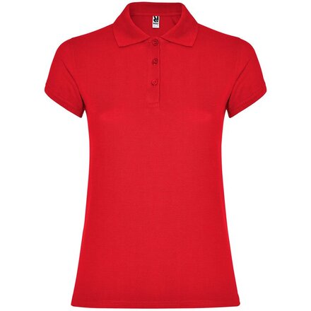 Рубашка-поло женская "Star" 200, 2XL, красный