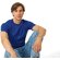 Фуфайка мужская "HD Fit" 170, классический синий,  4XL