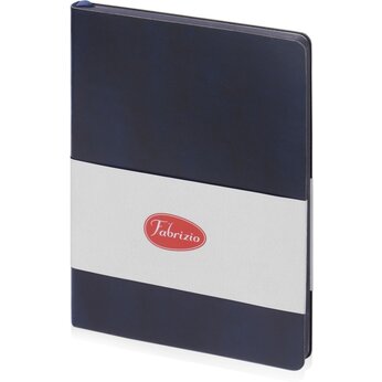 Блокнот "Fabrizio III" темно-синий