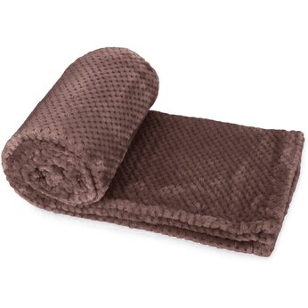 Плед "Фолд" шоколадный