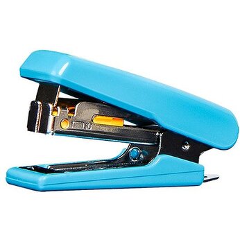 Скобосшиватель 10 л. "HS-Mini 10" бирюзовый