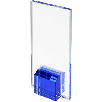 Награда "Galant" прозрачный/синий