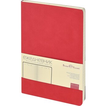 Ежедневник недатированный «Megapolis Classic Flex» A5, красный